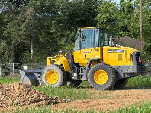 Site development equipment