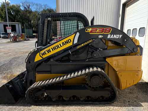 CAT excavator on job site